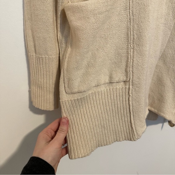 New Free People we the free Women's Desert knit Blazer in color Natural Size XS - Picture 12 of 15